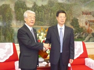 矢田市長・張高麗書記会談