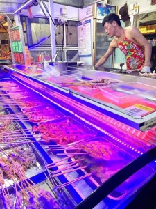 5肉类代表了简易街边摊的味道
